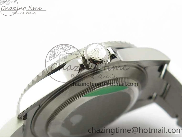 Bracelet Engraving Submariner No ARF1:1 Edition on 904L SS Rehaut Best SH3135 16610 LV Steel Green 0331